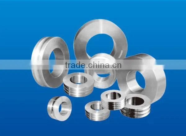 Super Various Diameter High Speed Wire Tungsten & Cemented Carbide Pinch Roll Ring Ring Blue photo-2