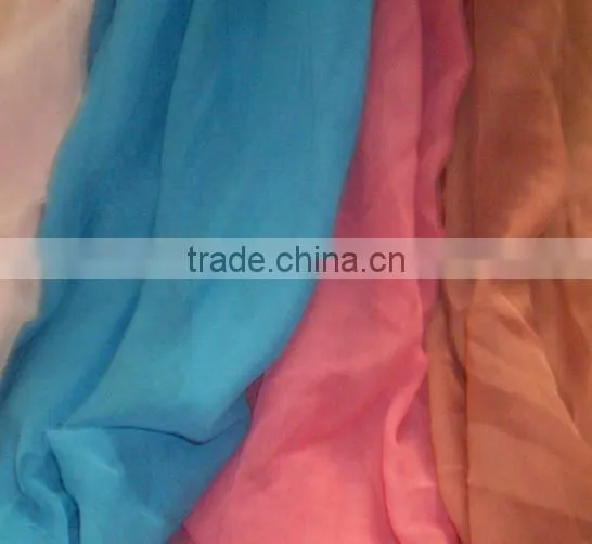 Soft Handfeel Polyester Voile Fabric For Muslin Lady Scarf/hijab photo-2
