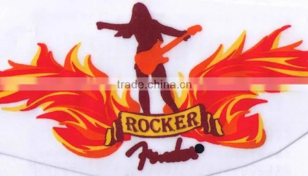 Factory-making Flock Heat Transfer Labels photo-4