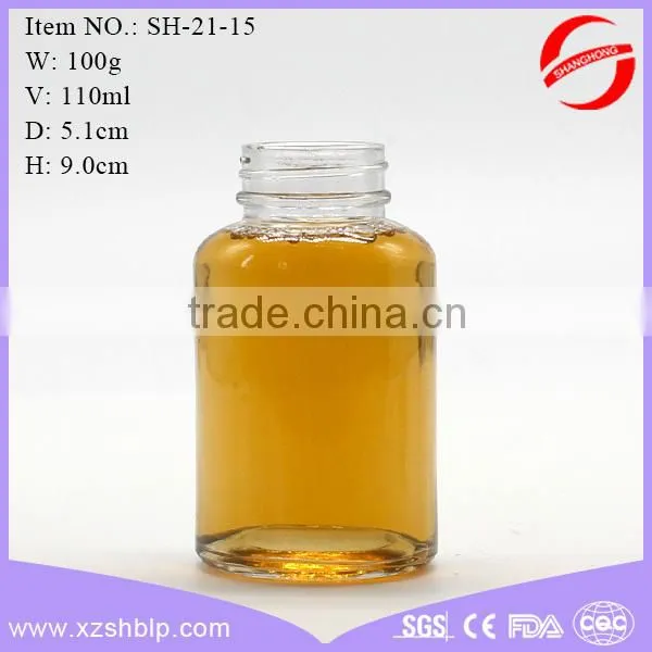 Factory Supply Lab Glass Reagent Bottle Clear