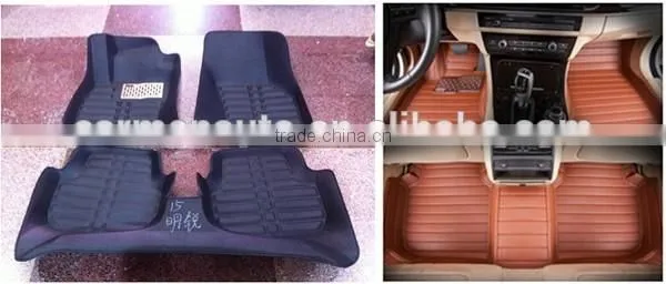 PVC Environmental Material Factory Outlet Car Mat With Carpet photo-3