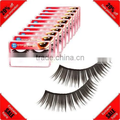 Cheap! 20 Pairs Soft Synthetic Fiber False Eyelashes