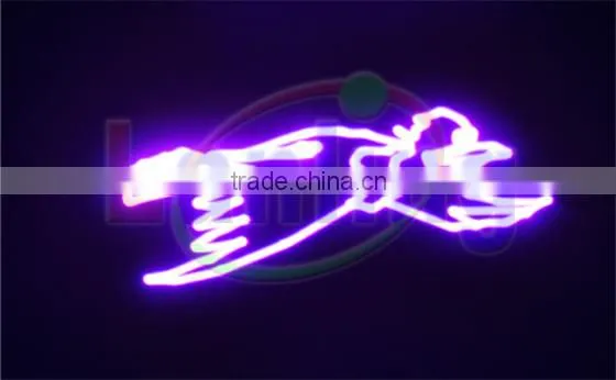 LV820RB 200mW Rose 10kpss ILDA Animation Laser Light photo-3