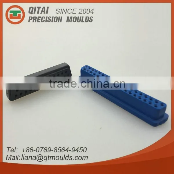 Plastic Injection Male Female Communication Connector PC Connector Mould photo-6