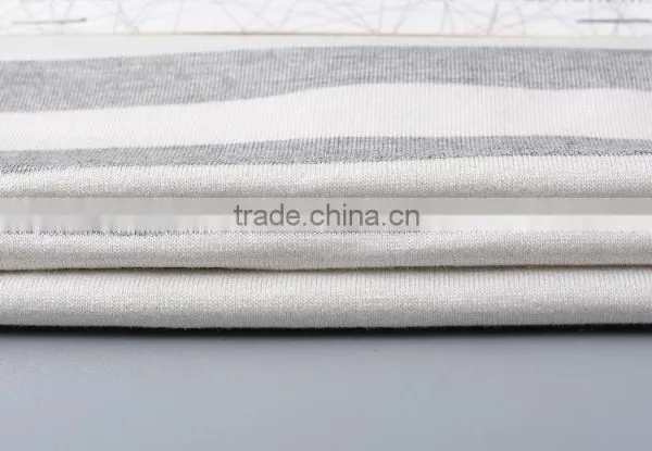 Hot New Products 2016 Yarn Dyed Stripe Fabric KNITTED Viscose Single Jersey Fabric photo-3