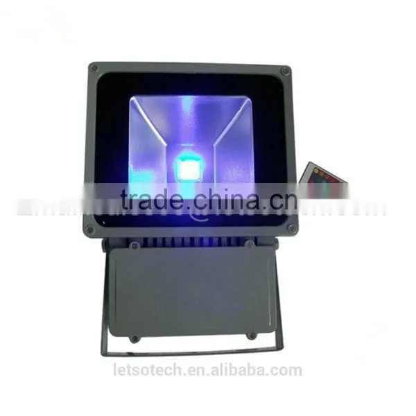 2016 High Quality Factory Price IP67 50w Rgb Led Floodlight Remote Led Flood Lights With CE &ROHS&UL 3 Years Warranty photo-3