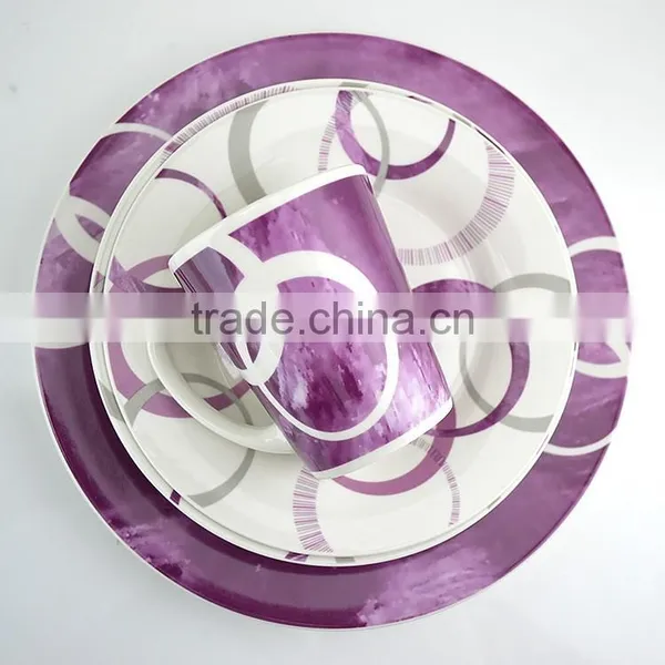 2016 Hot Selling Wholesale White Hotel Restaurant Porcelain Dinner Set Dinnerware photo-5