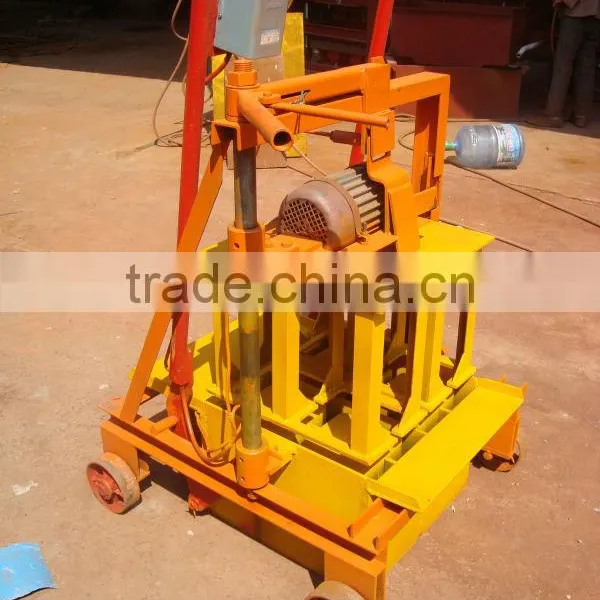 Shengya Manual Mobile QMR2-45 Baking-free Laying Egg Block Machines China Product photo-4