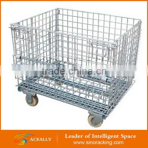 Warehouse Storage Customized Welded Plastic Shipping Containers photo-3