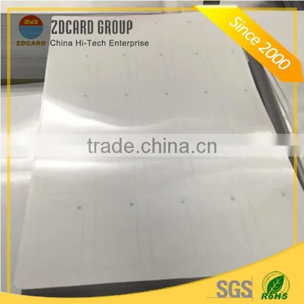 Different Layout 13.56Mhz RFID Prelam Inlay Sheet for Card Production photo-3