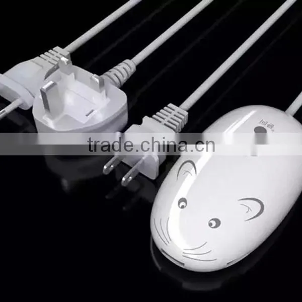 High Quality Mouse Shape 3 Ports Usb Charger Socket With UK,US ,AU Standard Plugs photo-4