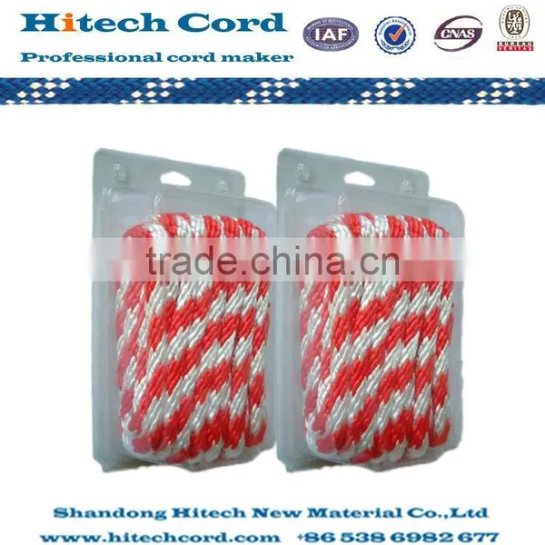 High Quality 16mm Fancy Solid Braid Polypropylene Rope photo-3