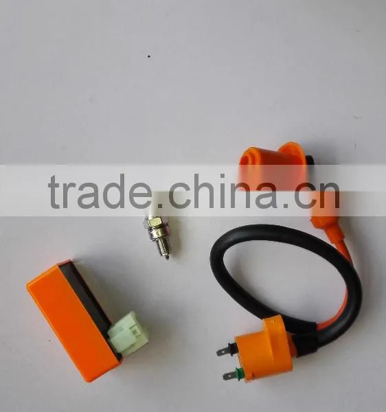 Cheap Racing Performance CDI+ Ignition Coil + Spark Plug Gy6 50cc 125cc 150cc Scooter photo-2
