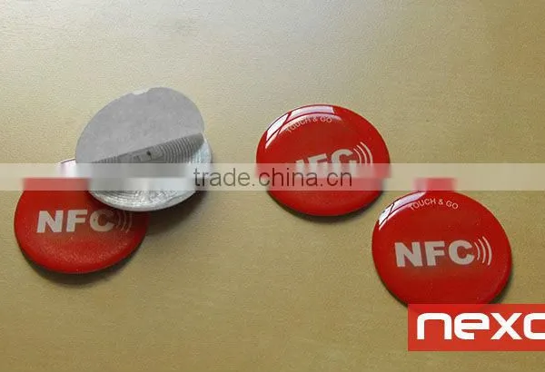 NFC 25mm Coin Sticker RFID Disk Tag photo-2