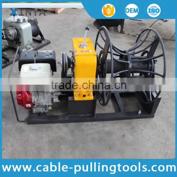 5 Ton HONDA Engine Cable Wire Winding Winch Cable Wire Rope Winch photo-2