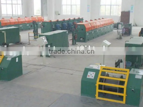 PLC Controlled Straight Line Wire Drawing Machine photo-2