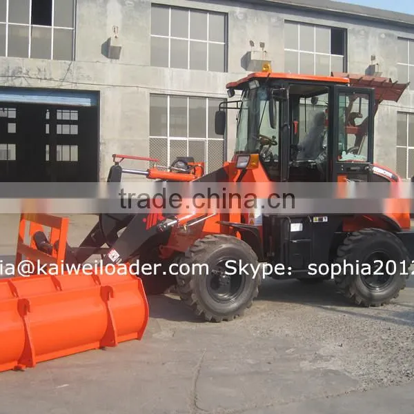 2017 Hot Sale 4WD Zl15 Mini Wheel Loader Euro III Digging Arm Loader photo-2