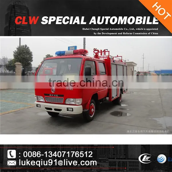 Dongfeng 4x2 3000 Liters Mini Water Fire Truck photo-2