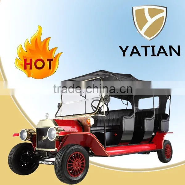 2017 Unique Royal 8 Passenger Luxury Antique Model t 5KW Electric Car