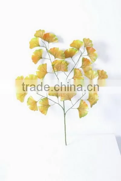 SJ071208 High Quality Cloth Tree Leave/christmas Tree Leaves/yellow Christmas Tree Leave photo-4