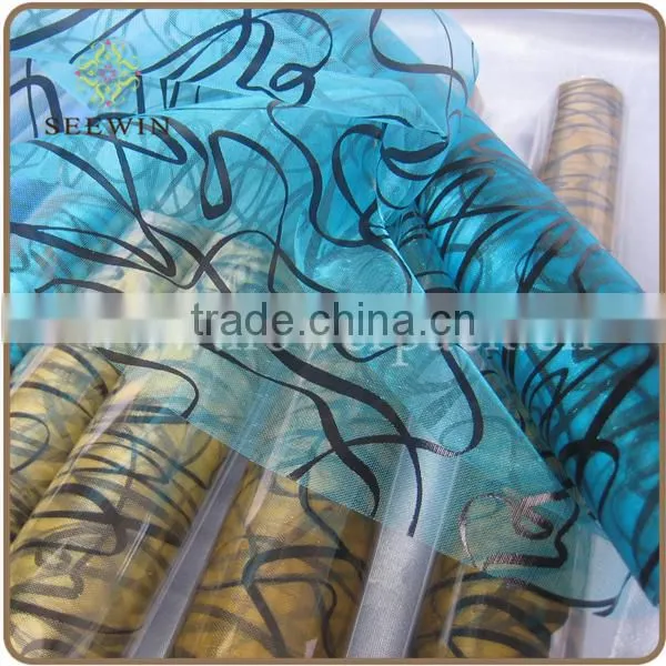 The Design of Beautiful Organza Fabric Wedding, Home Decoration/Organza Floral Wrapping and Packaging Roll/floral Packaging photo-5