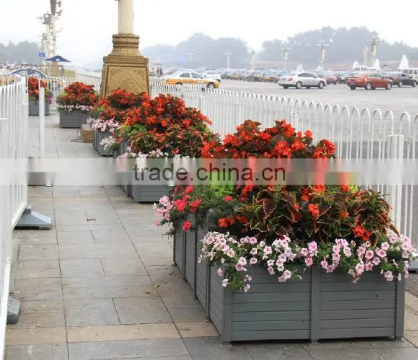 Plastic Multifunction Modular Box Planter, Street Flower Pots, Garden Planters photo-3