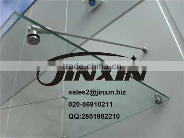 JINXIN Entrance Awning Cable Connector Stainless Steel Modern Glass Canopy photo-3