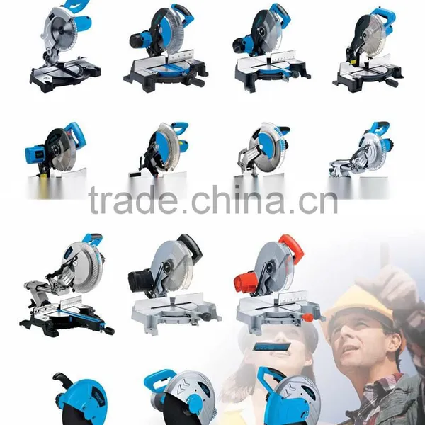 10" 1800W Power Aluminium Wood Cutting Table Saw Machine Electric Belt-drive 254mm Miter Saw GW8023B photo-6