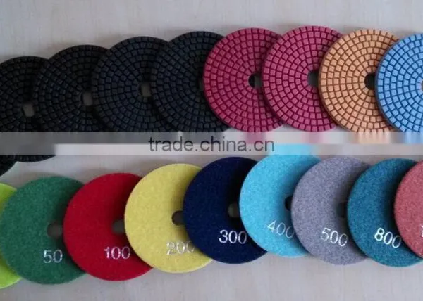 diamond polishing pads for glass polishing/Marble polishing pads/Wet polishing pad