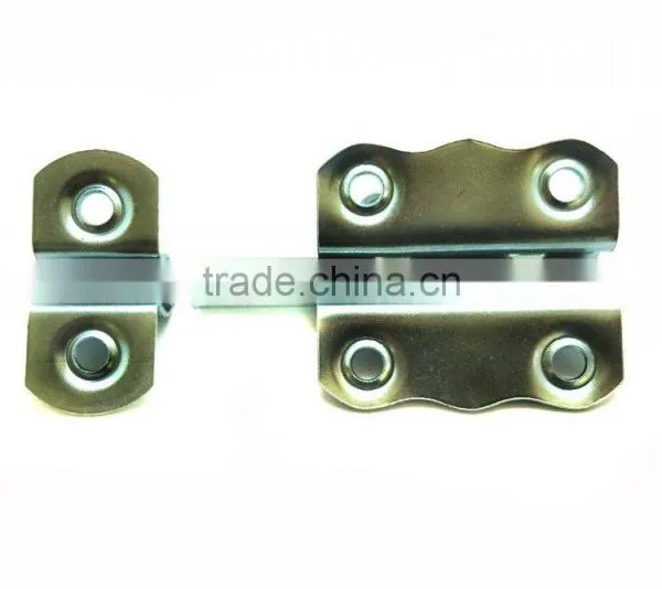 U Type 3" Heavy Duty Barrel Bolt For Door, Hot Safety Cellar Bolt, Zinc Finish Iron Cellar Window Bolt photo-6