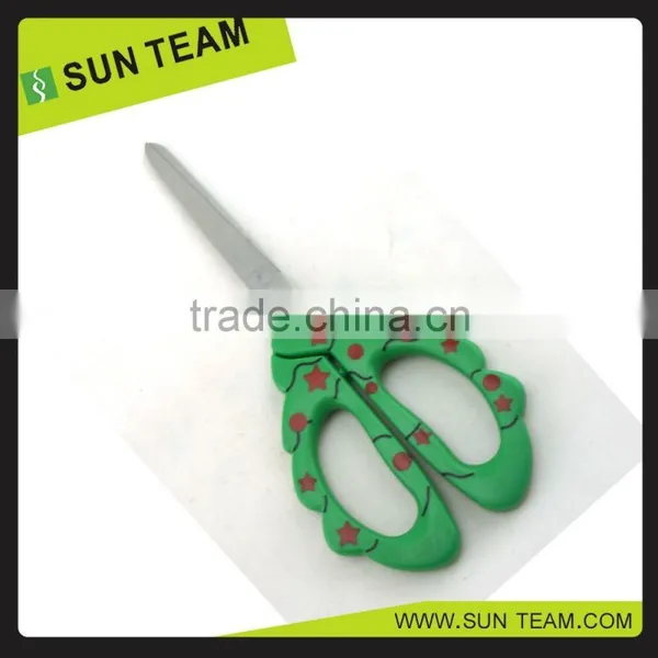 SC217 6-3/4 " 2015 Different Shape Plating Handle Decorative Scissors