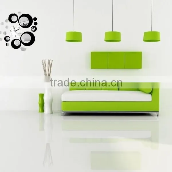 Latest Decorative Wall Mirror Clock Sticker for Home Decoration, Clockwall Stickers,sitting Room Fashion Mirror Wall Stickers photo-5