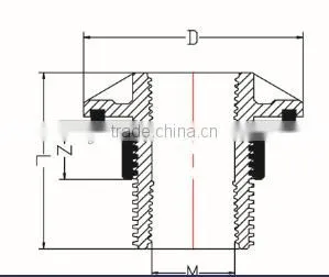HIGH QUANLITY MALE UNION OF PVC DIN STANDARD FITTINGS FOR WATER SUPPLY photo-2