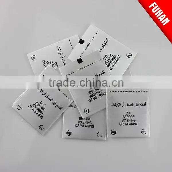 Custom Hot Sale Anti-theft Alarm Woven Label Security Label for Clothing photo-2