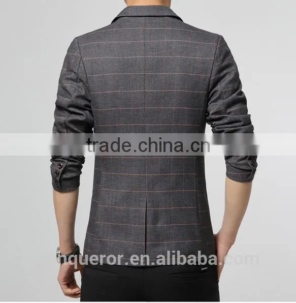Grid Window Pane Man Suit.BSPL0630 photo-3