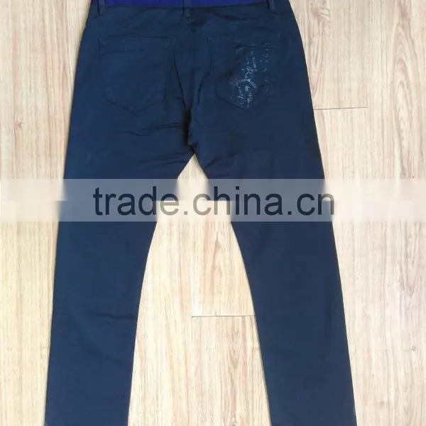 GZY Guangzhou Stock Lots Mens Fashionable Casual Colored Pants photo-2