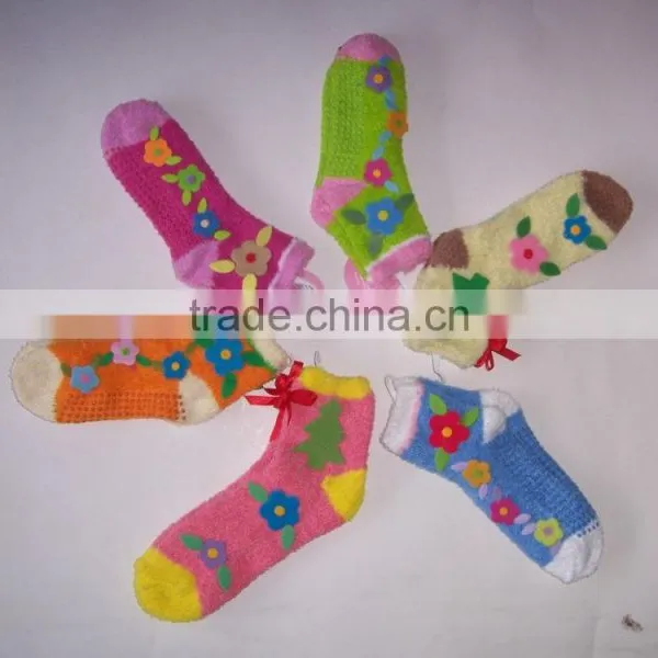 Chenille Socks Fluffy Socks Indoor Socks for Children photo-4