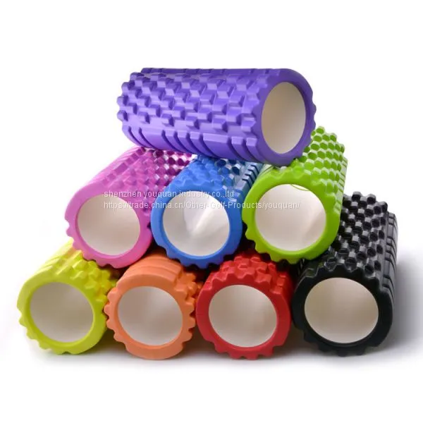 YOGA RUBBER COLUMN FOAM ROLLER EVA photo-2