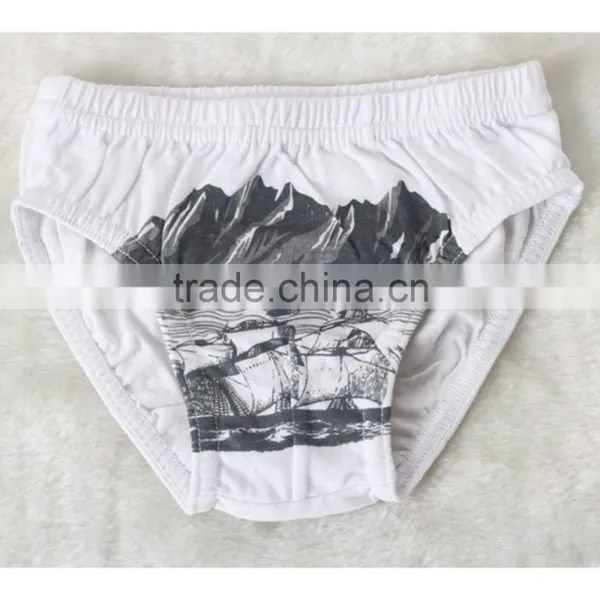 White Briefs With Picture Children Brief photo-2