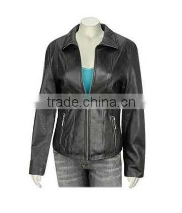 High Quality Fashion Leather Jacket photo-2