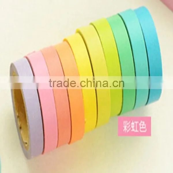 Rainbow Multis Color Washi Tape Customizable Adhesive Tape photo-2