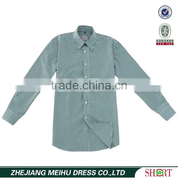 Latest Formal Shirt Designs for Men Fancy Plaid African Shirt Man photo-2