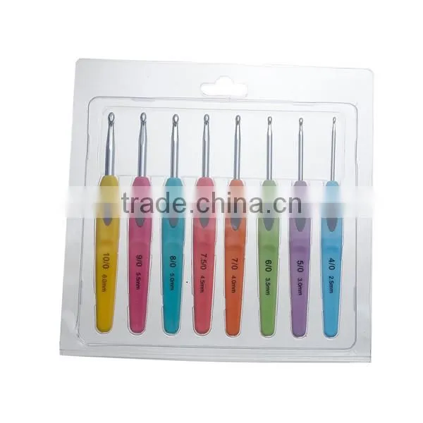 Cheap Wholesale At Random 13.5cm Plastic Aluminum Crochet Hooks photo-3
