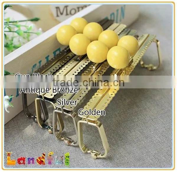 Wholesale Colorful Candy Heads With Sewing Holes Metal Bag Purse Frame photo-5