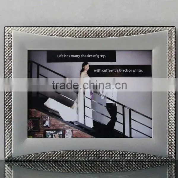 2016 Fashion Sex Girl Photo Funia Silver Metal Frame Photo photo-6