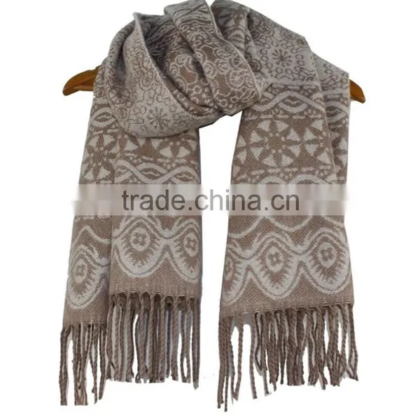 Hot Selling Popular Jacquard Scarf Pashmina Scarves Wholesale photo-5