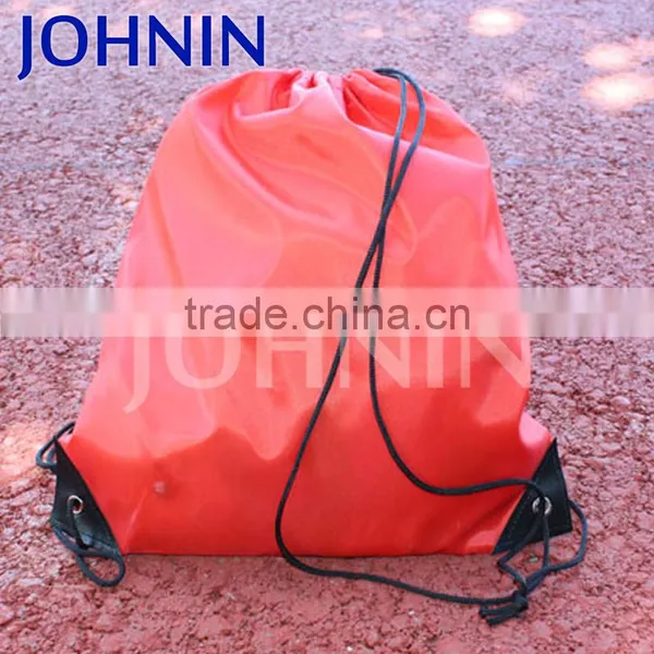 ODM Promotional Custom Design 30x45cm Nylon Drawstring Bags Shopping Bags photo-2