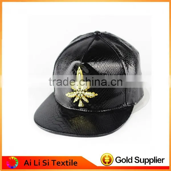 Weed Leaf Design 5 Five Panel Hat Cap,Marijuana Leaf Snapback Cap Sport Cap Hats photo-2