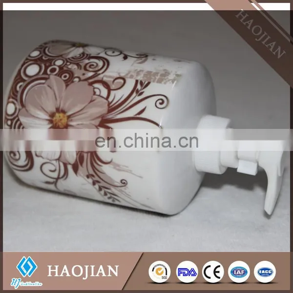 Custom Ceramic Soap Dispener for Bathroom Cleaning photo-6
