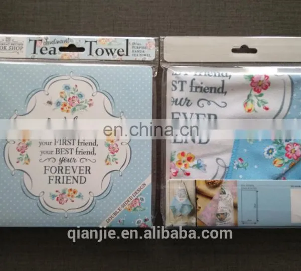 2sides Custom Printed Microfiber Cleaning Tea Towel for Advertisement and Gift photo-6